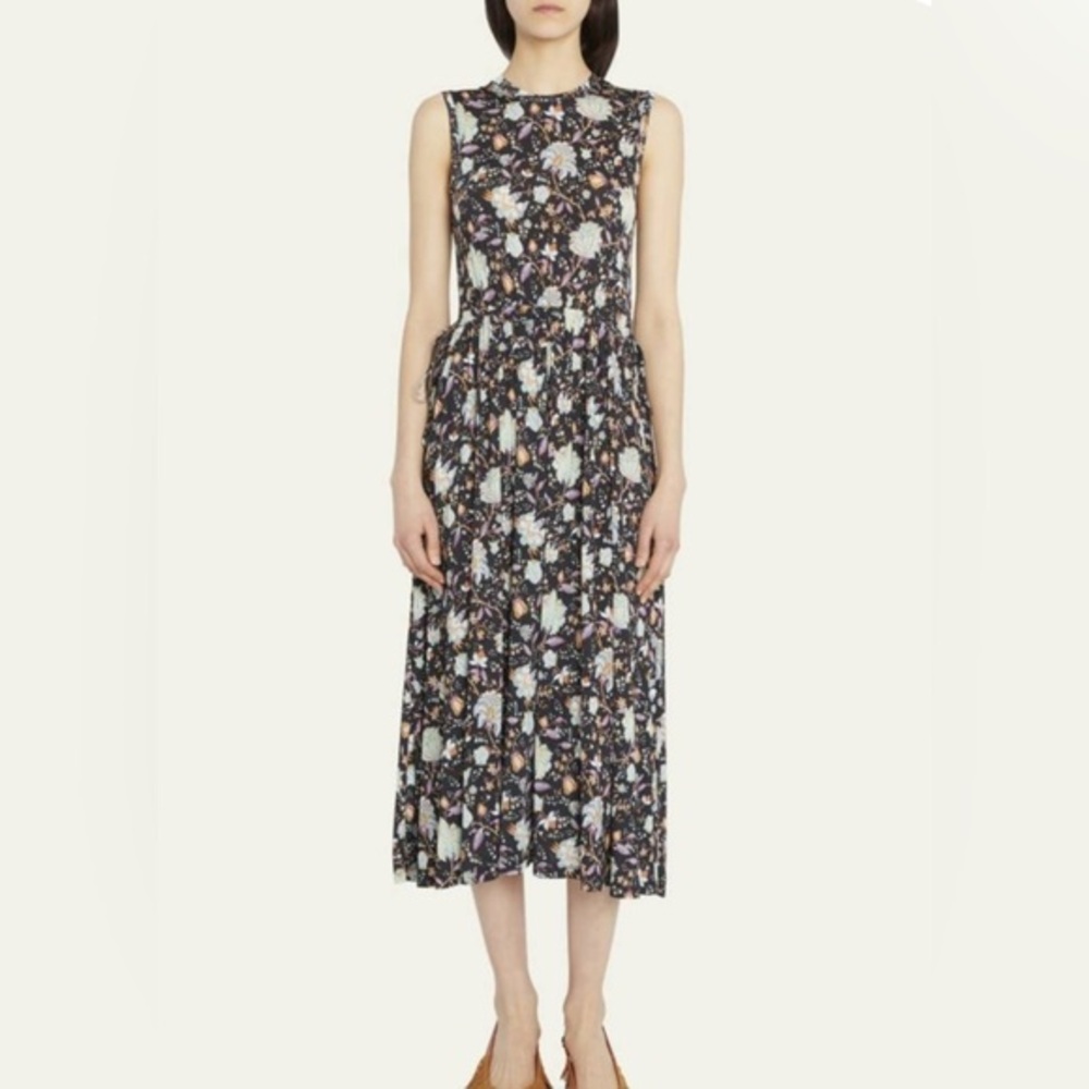Ulla Johnson Size P • Clea Sleeveless Multicolor Floral Maxi Dress.